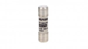 Wkładka bezpiecznikowa ultraszybka pełnozakresowa cylindryczna gR 690VAC 10x38 8A Z1014575