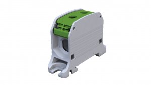 Złączka szynowa gwintowa Al/Cu STB 50 (87310) SIMBLOCK zielony 81001005