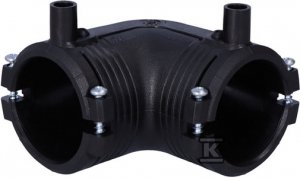 Kolano elektrooporowe 90ST. DN50 PE100, SDR11, PN10 gaz/PN16 woda 753101610
