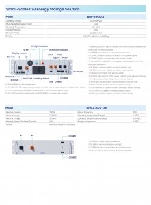 DEYE Jednostka sterująca HV BOS-A-PDU-2 7,68 kWh + PODSTAWA