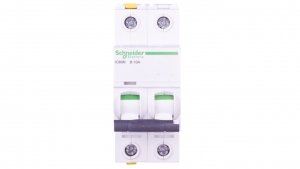 Wyłącznik nadprądowy 2P B 10A 6kA AC iC60N-B10-2 A9F03210