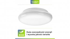 Plafoniera MILO LED 13W 1200lm 4000K IP65 fi290 92789
