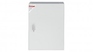 Obudowa metalowa 300x300x150 IP 65 IK10 RAL 7035 z płytą montażową stalową GEP-00015