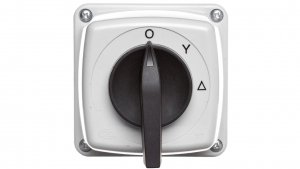 Łącznik krzywkowy gwiazda-trójkąt 3P 25A IP44 Łuk E25-23 w obudowie 952522