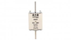Wkładka NH2 500A 500V gL/gG podwójny wskaźnik 500NHG2B