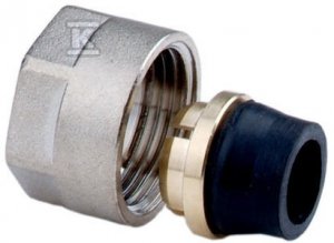 Złączka zaciskowa 3/4 cala do rur miedzianych 15 mm (kpl.2 szt) 67761500Y