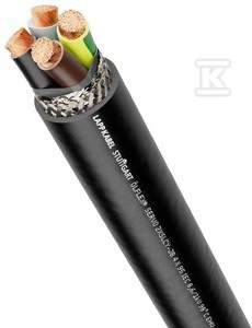  Przewód do falowników ÖLFLEX® SERVO 2XSLCY-JB 4G4: 0,6/1 kV: Giętki: PVC: Eca: ekran: odporny na UV, bęben