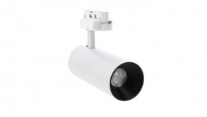 Reflektor szynowy, punktowy COB VERKO biały 1-fazowy 12W 3000K 960lm C40-VRK-1F-012WH-3K