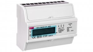 Wskaźnik zużycia energii 3-fazowy z modbus DEC-3MOD CT 004804055