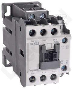 Stycznik CTX3 3P 18A 1NO1NC 24V DC