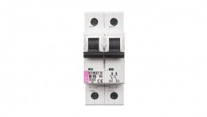 Wyłącznik nadprądowy 2P B 10A 6kA DC ETIMAT10 002128714