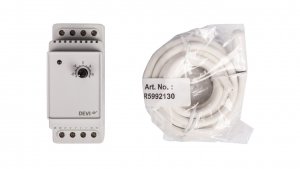 Termostat DEVIreg 330 230V 16A -10C -  10C biały 140F1070