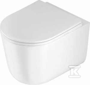 MISKA WC Z DESKĄ BEZKOŁNIERZ JASMIN BI