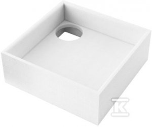 Nośnik do brodzików stalowych kwadrat 80x80x28 głebokość max16 cm 2.002 .002