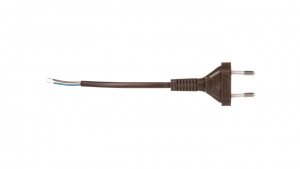 Przewód przyłączeniowy bez wyłącznika 190cm brązowy SP-190/2X0,5/-BRA YNS10000434