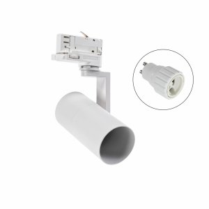 MADARA MINI II GU10 NA SZYNOPRZEWÓD 3F GU10 250V IP20 56,5x121x172mm BIAŁY