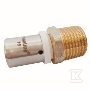 ZŁĄCZKA ZAPRASOWYWANA GZ 16MM X 3/4