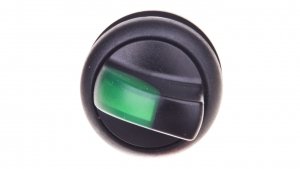 Napęd przełącznika 3 położeniowy zielony z podświetleniem bez samopowrotu M22S-WRLK3-G 216848