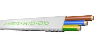 Przewód instalacyjny FLAMEBLOCKER 750 DCA HDXp 2x1,5 RE