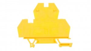 Złączka piętrowa 4-przewodowa 4mm2 żółta EURO 43550N