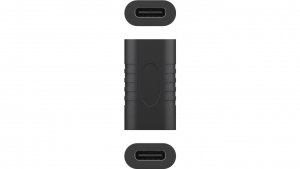 Adapter USB 3.0 Superspeed USB-C - USB-C czarny 45401