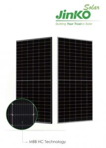 Moduł fotowoltaiczny panel PV 540Wp JINKO MM540-72HLD-MBV SF Tiger Pro Mono Srebrna Rama