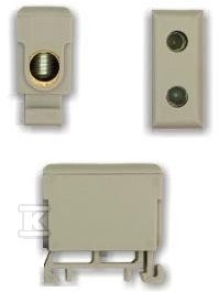 Złączka szynowa gwintowa al/cu 50mm2 WLZ-35P/50 szara