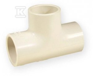 TRÓJNIK RÓWNOPRZELOTOWY KW/KW/KW 1 PVC