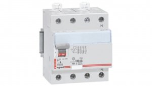 Wyłącznik różnicowoprądowy 4P 80A 0,3A typ A P304 DX3 411782