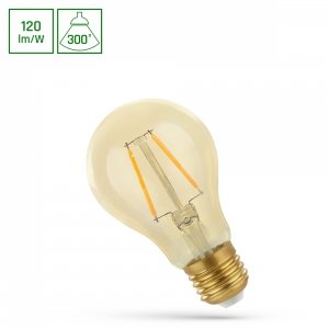 LED GLS E-27 230V 2W COG WW RETROSHINE SPECTRUM