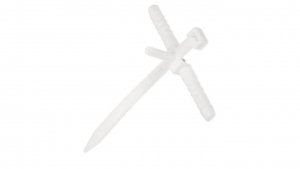 Uchwyt paskowy szybkiego montażu z kołkiem rozporowym USMPK-8 50szt.