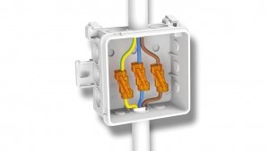 Szybkozłączka SCS2 B10 IDEALNA przelotowa do drutów i wielodrutów 4mm 32A 450V 88001108 /10 szt./