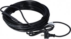 Kabel grzewczy Frostguard z wtyczką 10W/M 25m