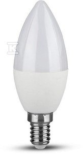 Żarówka LED V-TAC 4,5W E14 Świeczka VT-1855 3000K 470lm