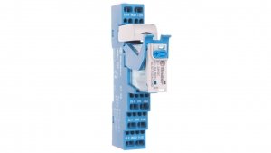 Moduł interfejsowy 15,8mm, 2P 8A 24V DC, styki AgNi, wskaźnik zadziałania, blokada, przycisk testowy 4C.52.9.024.0050SPA