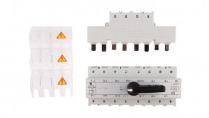 Przełącznik sieć-agregat 160A 3P N (biegun N nierozłączalny) PRZK-3160NW02