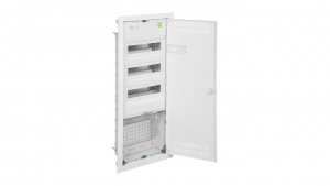 Rozdzielnica modułowa MSF TWIN RP 3x12 (PE N)   1x12 podtynkowa multimedialna IP30 2015-03