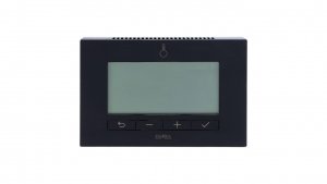 REGULATOR TEMPERATURY TYGODNIOWY, BATERYJNY, RADIOWY TYP: LBW-23 CZARNY