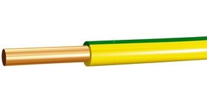 Przewód instalacyjny H07V-U (DY) 1x10 żółto-zielony G-106327