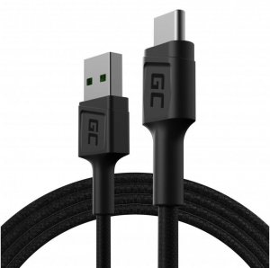 KABEL USB-A -|} USB-C Green Cell POWERSTREAM 200cm ULTRA CHARGE QUICK CHARGE 3.0 KABGC19
