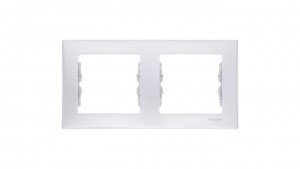 Sedna Ramka podwójna pozioma aluminium SDN5800360