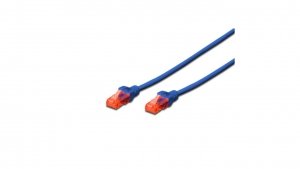Kabel krosowy (Patch Cord) U/UTP kat.6 niebeski 1m DK-1612-010/B