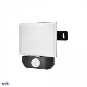 NAŚWIETLACZ LED LFX 10W 4000K 900LM IP65 CZARNY CZ. PIR
