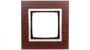 Simon 54 Nature Ramka pojedyncza drewno ZŁOTY ORZECH DRN1/86