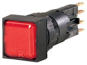 Lampka sygnalizacyjna soczewka czerwona, Q25LF-RT/WB 089104