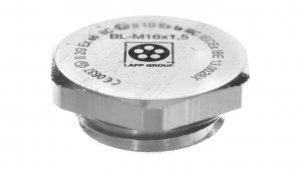 Zaślepka mosiężna M16 IP68 SKINDICHT BL-M ATEX 16x1,5 52103113