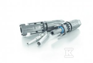 Złaczka męska+żeńska MC4 PV WM4 C I SET komplet 1000-1500V