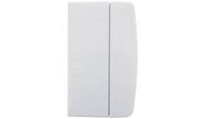 MADERA Gniazdo hermetyczne potrójne z/u IP44 klapka przezroczysta białe GNH-3NZ/00/d