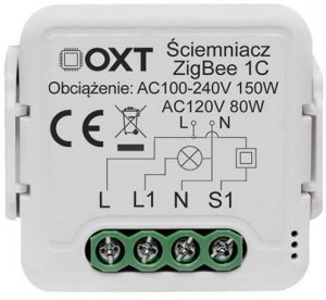 Moduł OXT mini ściemniacz 1 obwód ZigBee TUYA