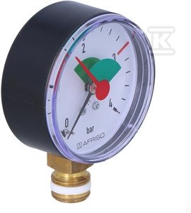 MANOMETR HZ63 PIONOWY 3/8  0-4BAR